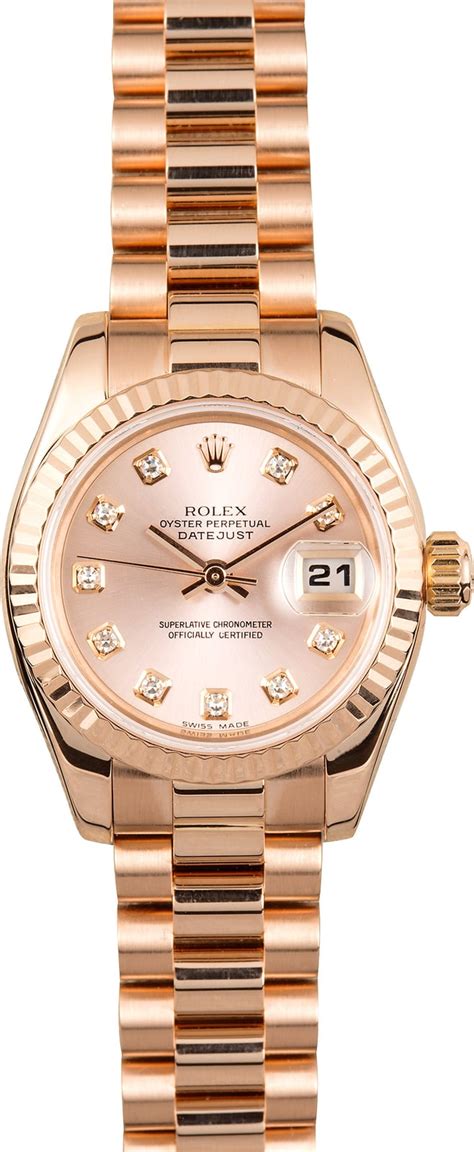 Ladies Rolex Rose Gold .